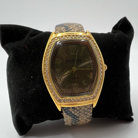 Joan Rivers Snake Skin Watch - Picture 3 of 6